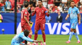 Kapten Timnas Portugal Cristiano Ronaldo