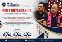 Foto pemberitahuan SPPG Boroko Kaidipang dan Eks BGN Dadan Hindayana ditetapkan tersangka dugaan korupsi MBG 