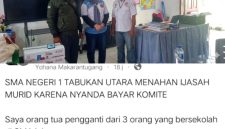 JPKP DPC Tabukan Utara
- Hasannudin Mingkuli
- Hulik Manahede
Bersama Kepsek SMA N 1 Tabut, Juinar 