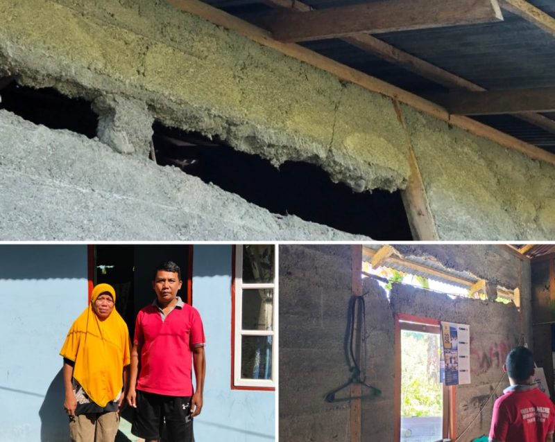 Kapitalaung Kampung Bahu, Amir Mahmud Hapantenda Bersama Sitti Aminah Makapuas Warga Masyarakat Kampung Bahu Lind III