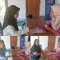 PLH Sekretaris Kampung Menyerahkan BLT-DD Kepada Masyarakat Kampung Bahu.