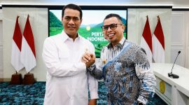 Bupati Boltara bersama Menteri Pertanian Republik Indonesia