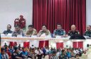 Bupati Kabupaten Kepulauan Sangihe Michael Thungari di dampiri Jajaran Forkompinda.
