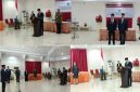 Bupati Kabupaten Kepulauan Sangihe Michael Thungari Bersama Kadis Dukcapil Sangihe Davidson Djarang