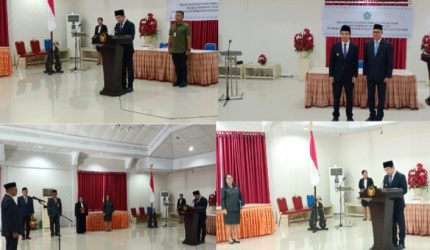 Bupati Kabupaten Kepulauan Sangihe, Michael Thungari, SE.,MM secara resmi melantik Davidson Djarang sebagai Kepala Dinas Kependudukan dan Pencatatan Sipil (Dukcapil) Daerah Kabupaten Kepulauan Sangihe. Pelantikan dan pengambilan sumpah janji jabatan berlangsung khidmat di Ruang Serbaguna Rumah Jabatan Bupati,