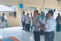 Camat Tabukan Utara Marwan Nikiulu melantik anggota MTK PAW Romeo Humune