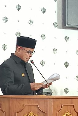 Paripurna DPRD, Bupati Boltara Laporkan Pertanggungjawaban APBD 2025