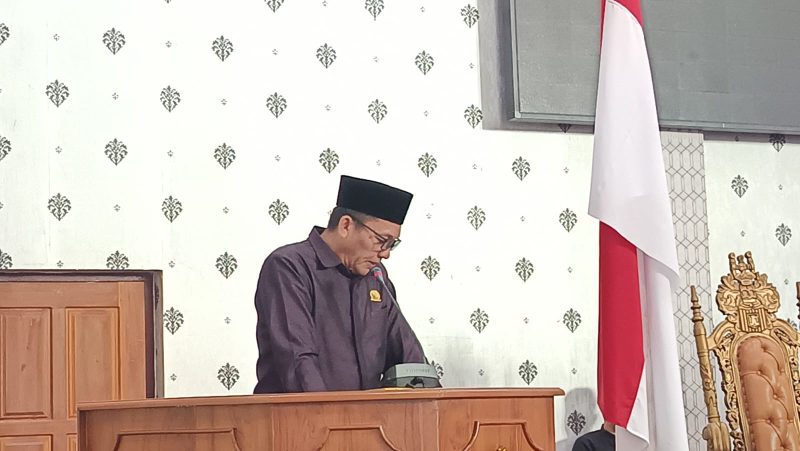 Sekretaris Fraksi PDI Perjuangan, Abdul Mulo Dg. Mulisa