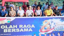 Bupati Kabupaten Kepulauan Sangihe Michael Thungari dan Wakil Bupati Sangihe Tendris Bulahari serta Jajaran Forkopimda