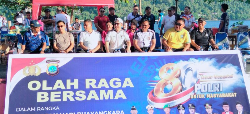 Bupati Kabupaten Kepulauan Sangihe Michael Thungari dan Wakil Bupati Sangihe Tendris Bulahari serta Jajaran Forkopimda