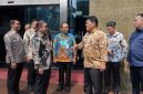 Bupati Boltara, Sirajudin Lasena didampingi jajaran pemkab Boltara dan Gubernur Sulut