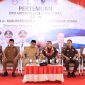 Bupati dan Wakil Bupati Boltara, Sirajudin Lasena-Moh. Aditya Pontoh, Wakajati Sulut Ferry Tas, Kejari Boltara Agus Tri Hartono, Sekretaris DPD ABPEDNAS Sulut Jackried Kanselir Maluenseng, dan Pimpinan DPRD Boltara Saiful Ambarak. 