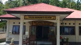Kantor Polsek Manganitu selatan