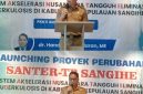 Bupati Kabupaten Kepulauan Sangihe Michael Thungari dan Kepala Dinas Kesehatan dr. Handry Pasandaran