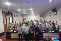 Foto bersama pemkab Boltara, Narasumber dan peserta Workshop E-BLUD