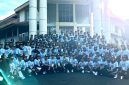 Gubernur Sulut Yulius Selvanus, Kepala BKPSDM Boltara Mirwan Datukaramat dan jajaran, dan peserta Latsar CPNS Boltara Angkatan XII tahun 2026 gelombang I di BPSDM Sulut