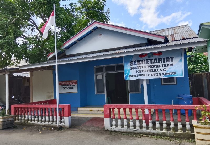 Kantor Kapitalaung Kampung Petta Timur Kecamatan Tabukan Utara Kabupaten Kepulauan Sangihe