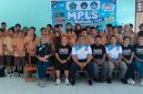 Kepala Sekolah SMP N 4 Mala bersama jajaran Guru dan Murid Baru Siswa Kelas VII