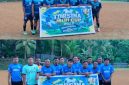 Tim Tanjungbio FC Kampung Bahu dan Tim Tunas Baru Kampung Nanusa