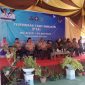 Kepala Sekolah SMAN I Bolangitang Hamjan Ahmad, tamu undangan dan jajaran tenaga pendidik 