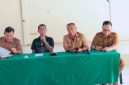 Kadis Perkim Sangihe Danny Mandak bersama Kabid Pembangunan & Pengembangan Perkim Sangihe Herbert Makasunggal serta Camat Tabukan Utara Marwan Nikiulu