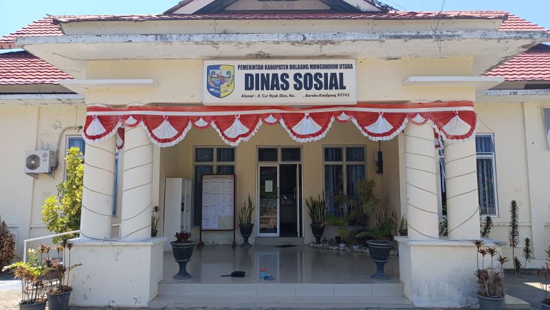 Kantor Dinas Sosial Kabupaten Bolaang Mongondow Utara