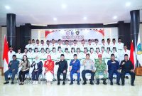 Bupati Boltara Sirajudin Lasena bersama Forkopimda dan 33 Paskibraka Tahun 2026