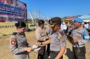Wakapolres Boltara KOMPOL Abdul Rahman Faudji memimpin apel Gaktibplin 