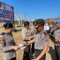 Wakapolres Boltara KOMPOL Abdul Rahman Faudji memimpin apel Gaktibplin 