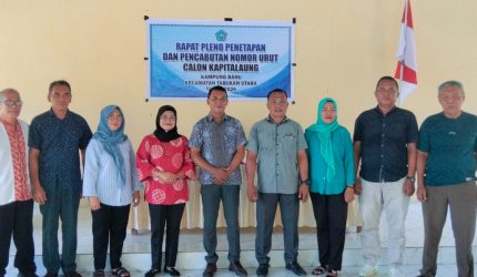 Tahapan Pemilihan Kapitalaung (Pilkades) Kampung Bahu, Kecamatan Tabukan Utara, Kabupaten Kepulauan Sangihe, terus bergulir menuju pesta demokrasi di tingkat kampung.