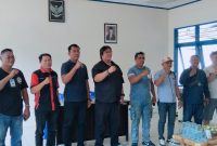 Persatuan Solidaritas Wartawan Sangihe bersama Anggota Polri Polres Sangihe dan Oknum Kepala Bea Cukai Tahuna