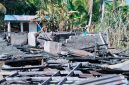 Foto bekas Rumah Milik Keluarga Dalengsembua-Mamuka Yang Terkabar 