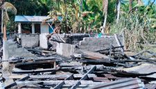 Foto bekas Rumah Milik Keluarga Dalengsembua-Mamuka Yang Terkabar