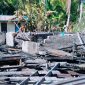 Foto bekas Rumah Milik Keluarga Dalengsembua-Mamuka Yang Terkabar 