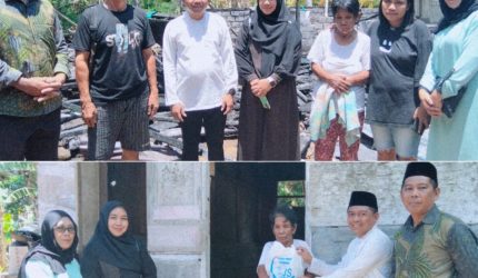 Kepedulian terhadap warga yang tertimpa musibah kembali ditunjukkan Anggota Komisi II DPRD Kabupaten Kepulauan Sangihe, Jais Salele, S.Kom. Ia mengunjungi langsung lokasi kebakaran di Kampung Malueng, Kecamatan Tabukan Tengah,