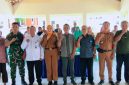 Pj Kapitalaung Kampung Bahu, besama Kapitalaung Purna Tugas, Camat Tabukan Utara Ketua MTK, Mewakili Bhabinkamtibmas, Toko Agama, dan Toko Masyarakat