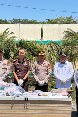Sinergi Polres-Kejari Boltara, Barang Bukti Perkara Inkrah Dimusnahkan