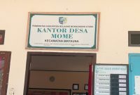Kantor Desa Mome Kecamatan Bintauna