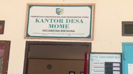 Kantor Desa Mome Kecamatan Bintauna