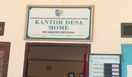Kepala Desa (Sangadi) Mome, Kecamatan Bintauna, Kabupaten Bolaang Mongondow Utara (Boltara), Elfrons Takahindangen, memberikan klarifikasi terkait pemberitaan mengenai pengembangan usaha peternakan babi milik Badan Usaha Milik Desa (Bumdes) Mome yang bersumber dari Dana Desa (DD) Tahun Anggaran 2025 senilai sekitar Rp130 juta.