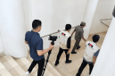 Sejumlah personel KPK RI di Kantor Bupati Boltara