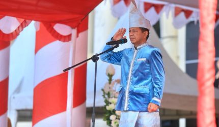 Pemerintah Kabupaten Bolaang Mongondow Utara (Boltara) menggelar Upacara Peringatan Hari Ulang Tahun (HUT) Ke-62 Provinsi Sulawesi Utara tingkat Kabupaten Boltara