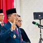Pj Sekda Sangihe Johanis Emil Hengkeng Pilat, Prosesi pengambilan Sumpah jabatan