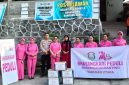 Kapolsek Tabukan Utara Iptu David Kojongian, Ketua Bhayangkari Tabukan Utara Ny. Nancy David Bersama Jajaran Bhayangkari Ranting Tabukan Utara, serta Pj Kapitalaung Kampung Bahu