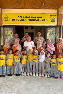 Polisi Sahabat Anak, TK Al-Multazam Kenal Dunia Kepolisian Sejak Dini