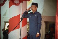 Plt. Bupati Boltara Mohammad Aditya Pontoh bertindak sebagai Inspektur Upacara pada peringatan Hari Kesaktian Pancasila 2026