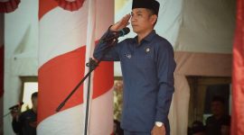 Plt. Bupati Boltara Mohammad Aditya Pontoh bertindak sebagai Inspektur Upacara pada peringatan Hari Kesaktian Pancasila 2026