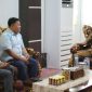 Suksesi pembangunan KNMP, Plt Bupati Boltara Mohammad Aditya Pontoh menerima kunjungan jajaran PLN Unit Layanan Pelanggan (ULP) Boroko. 