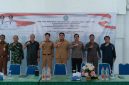 Bupati Kabupaten Kepulauan Sangihe Michael Thungari, bersama Wakil Bupati Sangihe Tendris Bulahari, Ketua DPRD Sangihe Denny Roy Tampi, Sekda Sangihe Johanis Pilat dan lainnya