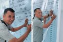 Amir Mahmud Hapantenda 
dan Sahrudin Janis
Calon Kapitalaung Kampung Bahu.